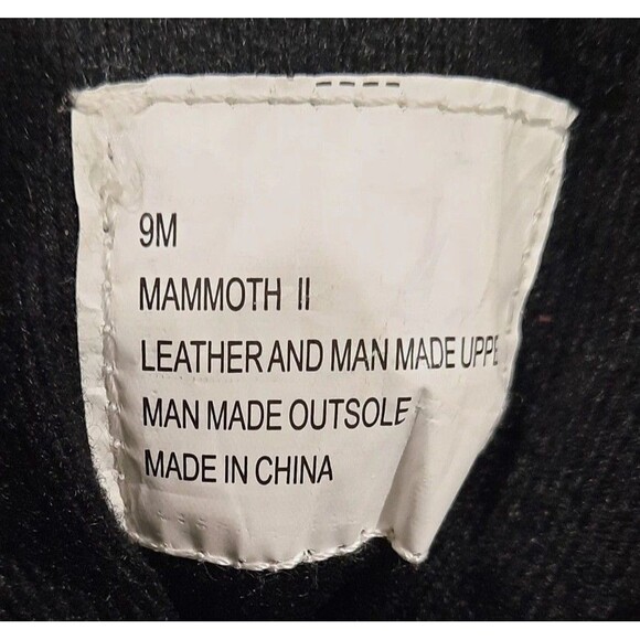 Men's Rugged Exposure Leather Mammoth II Winter Snow Boots Brown 9 M US XLNT - Picture 7 of 7